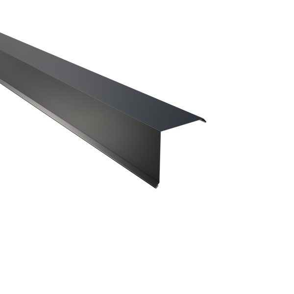 Ortgangwinkel, 130x130 mm - 90° Aluminium= 0,70 mm, 25µm Polyester