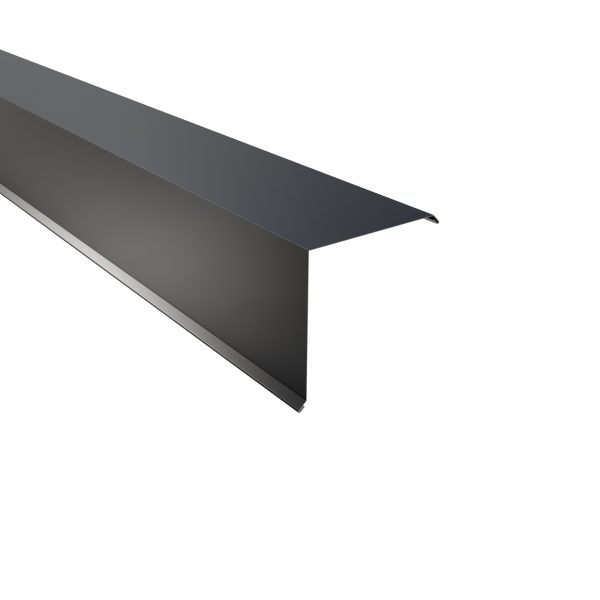 Ortgangwinkel, 180x180 mm - 90° Aluminium= 0,70 mm, 25µm Polyester