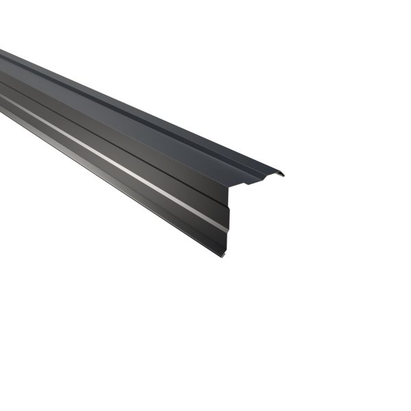Ortgangwinkel, 115x115x2000 mm 25µm Polyester, RAL 7016-anthrazitgrau