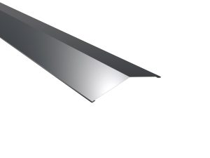 Firstblech, flach, 145x145 mm - 150° Aluminium= 0,70 mm, 25µm Polyester