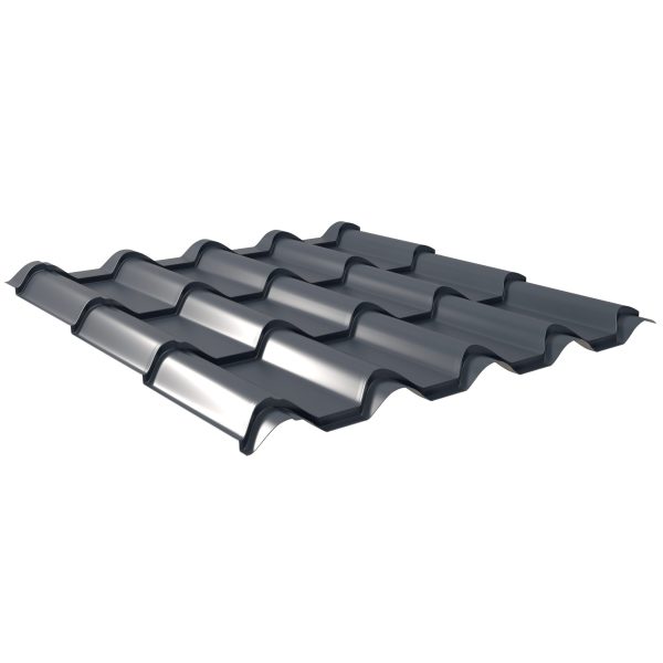 Typ Europa, RAL 7016-anthrazitgrau aus Aluminium D=0,70 mm, 25µm Polyester