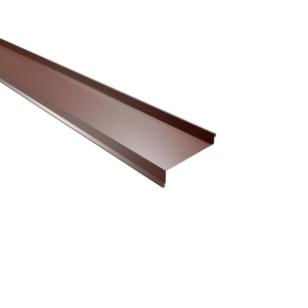 Sohlbänke, WI-115, 50x115x40x2000 mm - 100° Aluminium= 0,70 mm, 25µm Polyester