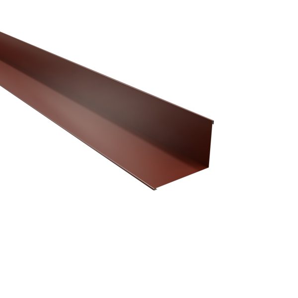 Wandanschluß, 160x115 mm - 90° Aluminium= 0,70 mm, 25µm Polyester