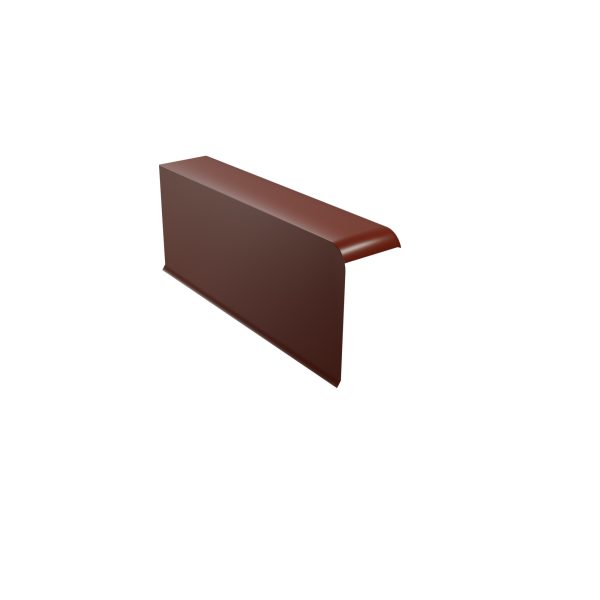 Ortgangwinkel Typ 2 Anfang links Aluminium= 0,70 mm, 25µm Polyester
