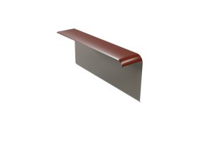 Ortgangwinkel Typ 2 Anfang rechts Aluminium= 0,70 mm, 25µm Polyester