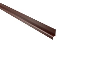 Sockelprofil, 50 x 25 x 20 x 15 mm - 100° Aluminium= 0,70 mm, 25µm Polyester