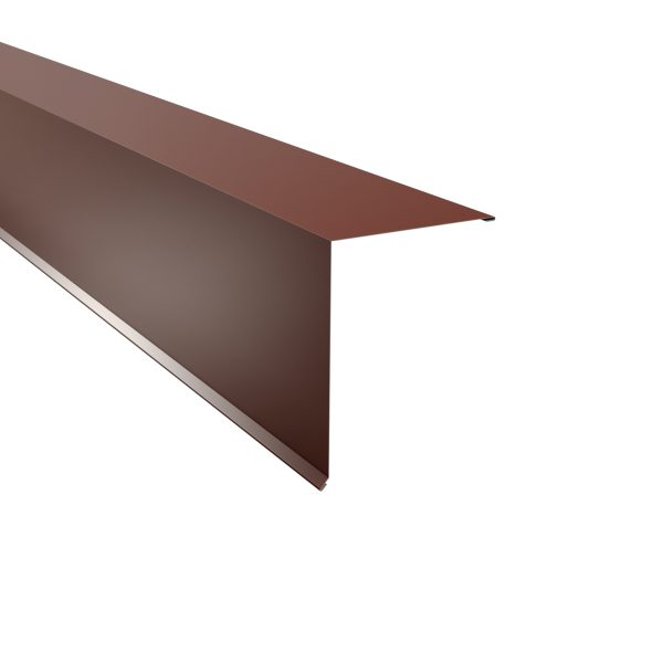 Pultabschluß, 250x200 mm - 85° Aluminium= 0,70 mm, 25µm Polyester