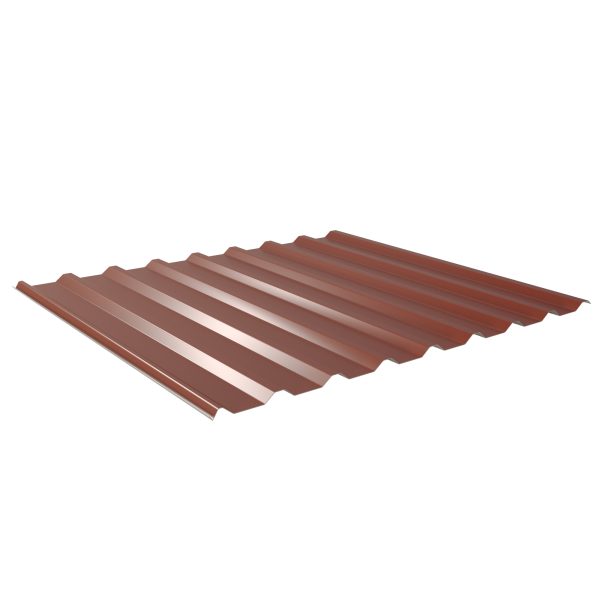 W-20/1100LK, RAL 8012-rotbraun Aluminium D=0,70 mm, 25µm Polyester