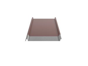 W-33/500LEV, RAL 8012-rotbraun Aluminium D=0,70 mm, 25µm Polyester