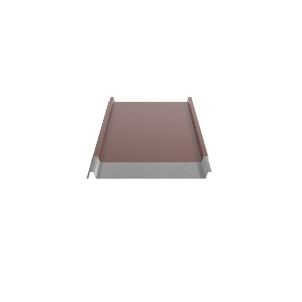 W-33/500LEK, RAL 8012-rotbraun Aluminium D=0,70 mm, 25µm Polyester
