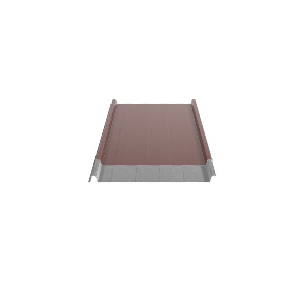 W-33/500LRK, RAL 8012-rotbraun Aluminium D=0,70 mm, 25µm Polyester