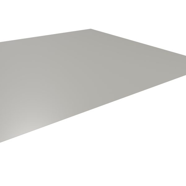 Aluminium-Flachbleche, D=0,70 mm RAL 9006-weißaluminium, 25µm Polyester