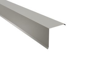 Ortgangwinkel, gesickt, 115 x115 mm Aluminium= 0,70 mm, 25µm Polyester