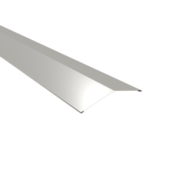 Firstblech, flach, 145x145 mm - 150° Aluminium= 0,70 mm, 25µm Polyester