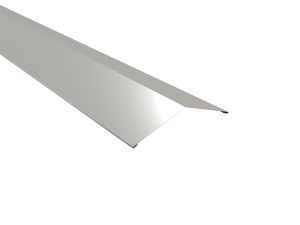 Firstblech, flach, 145x145 mm - 140° Aluminium= 0,70 mm, 25µm Polyester