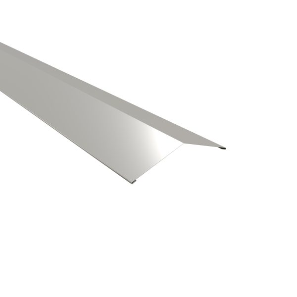 Firstblech, flach, 145x145 mm - 140° Aluminium= 0,70 mm, 25µm Polyester