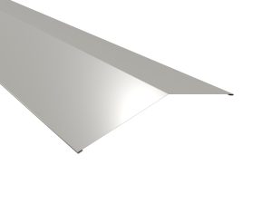 Firstblech, flach, 250x250 mm - 150° Aluminium= 0,70 mm, 25µm Polyester