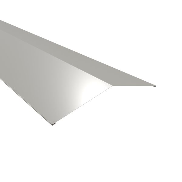 Firstblech, flach, 250x250 mm - 150° Aluminium= 0,70 mm, 25µm Polyester