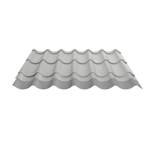 Typ 2/1060LK, RAL 9006-weißaluminium Aluminium D=0,70 mm, 25µm Polyester