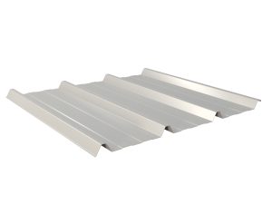 W-45/1000LV, RAL 9006-weißaluminium Aluminium D=0,70 mm, 25µm Polyester