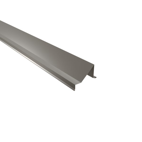 Schneefangblech als Prallblech Aluminium= 0,70 mm, 25µm Polyester
