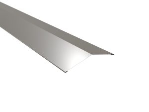 Firstblech, flach, 145x145 mm - 150° Aluminium= 0,70 mm, 25µm Polyester