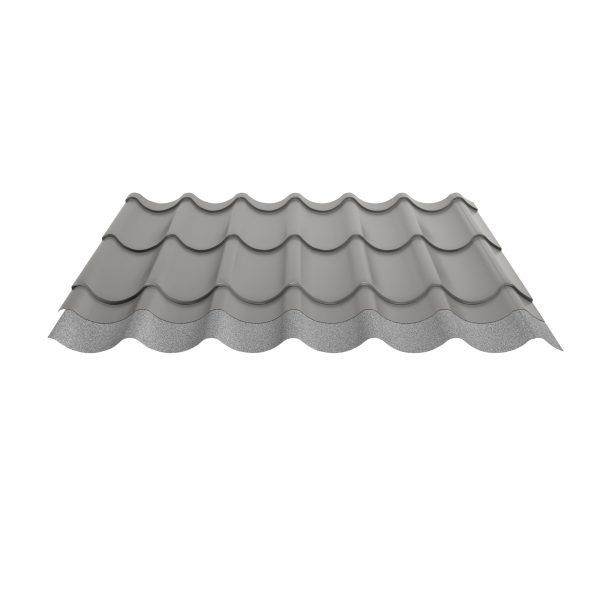 Typ 2/1060LK, RAL 9007-graualuminium Aluminium D=0,70 mm, 25µm Polyester