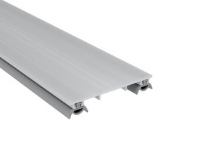 16 mm Alu-Oberprofil 50 mm | L= 7000 mm VLF-KPLV50, mit montierten Dichtungen !