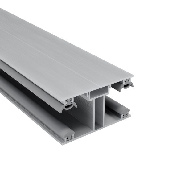 16 mm Alu-Komplettverbindungsprofil 50 mm | L= 4000 mm VLF-KPLV50, mit montierten Dichtungen !