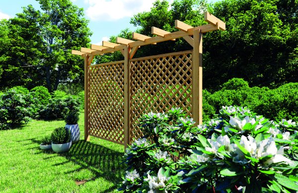 Pedro natur Rankzaun 180 x 180 cm VE = 012 – Bild 4