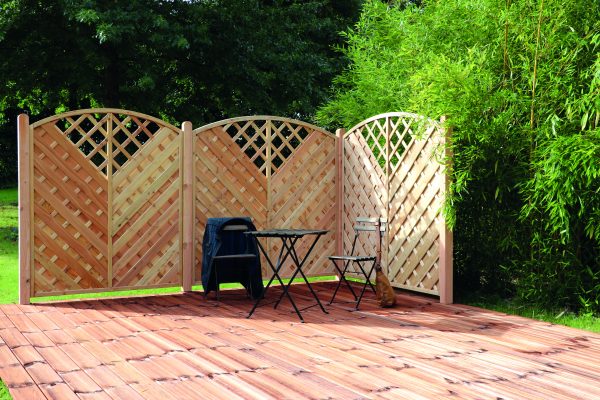 Sontegro natur Dichtzaun 180 x 180/161 cm VE = 012 – Bild 2