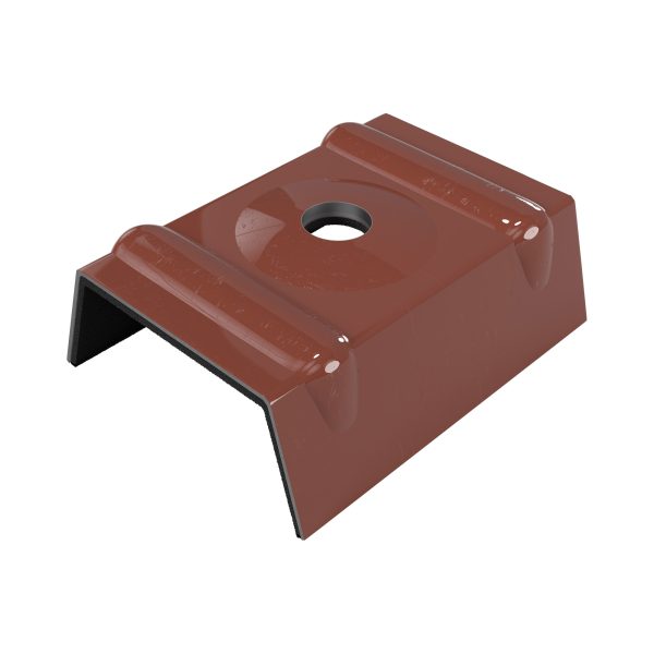 Kalotten, 21/16 RAL 8012-rotbraun, a´100 Stück
