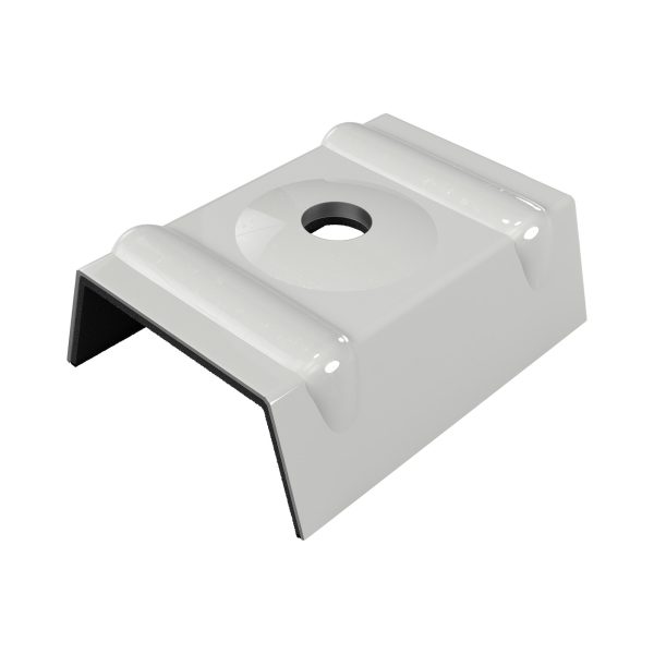 Kalotten, 21/16 RAL 9006-weißaluminium, a´100 Stück