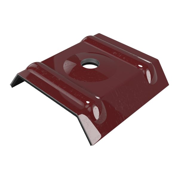 Kalotten, 25/30 RAL 3009-oxidrot, a´100 Stück