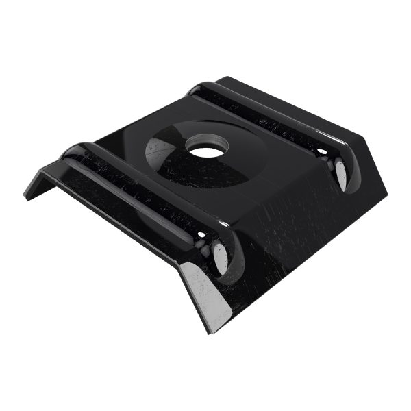 Kalotten, 25/30 RAL 9005-tiefschwarz, a´100 Stück