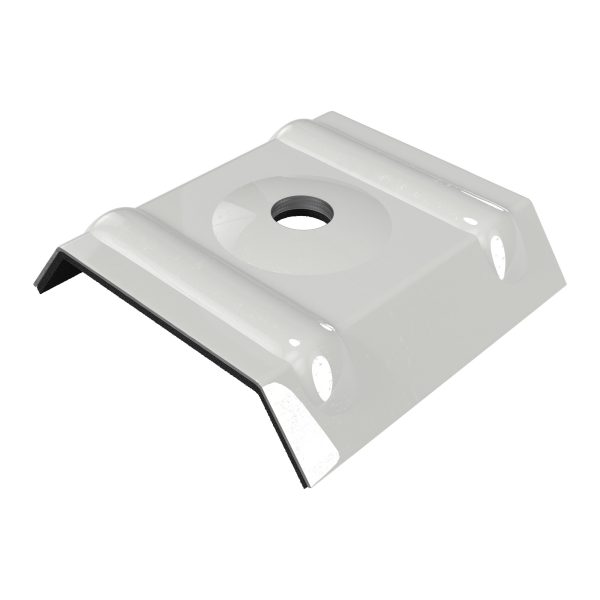 Kalotten, 25/30 RAL 9006-weißaluminium, a´100 Stück