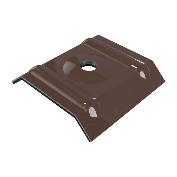 Kalotten, 26/49 RAL 8004 Kupferbraun, a´100 Stück