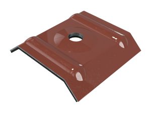 Kalotten, 26/49 RAL 8012 Rotbraun, a´100 Stück