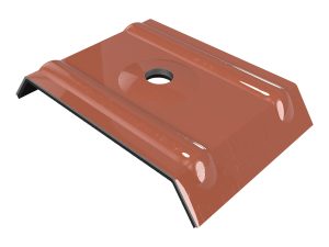 Kalotten, 41/32 RAL 8004 Kupferbraun, a´100 Stück