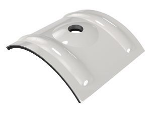 Kalotten, W-24 RAL 7035-lichtgrau, a´100 Stück
