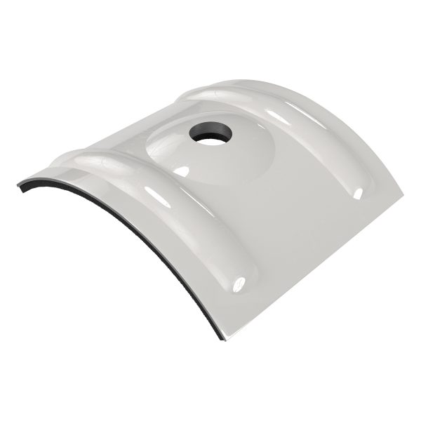 Kalotten, W-24 RAL 7035-lichtgrau, a´100 Stück