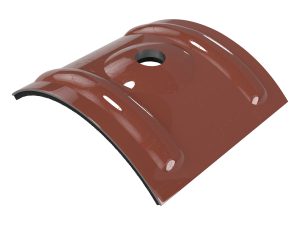 Kalotten, W-24 RAL 8004 kupferbraun, a´100 Stück