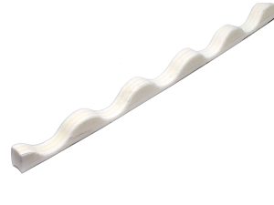 Profilfüller, weiß Prof.130/30 910 mm lang, Welle 8