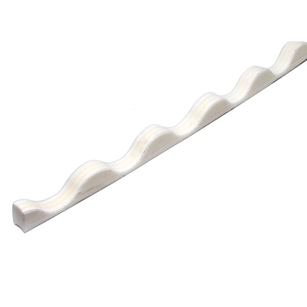 Profilfüller, weiß Prof.130/30 910 mm lang, Welle 8