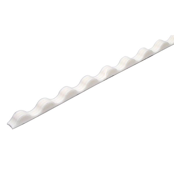 Profilfüller, weiß Prof.76/18-Welle 1064 mm lang