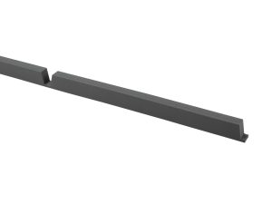 Profilfüller First, W-33/500 20 mm Loch je Sicke, Stopfen bleibt im Profil