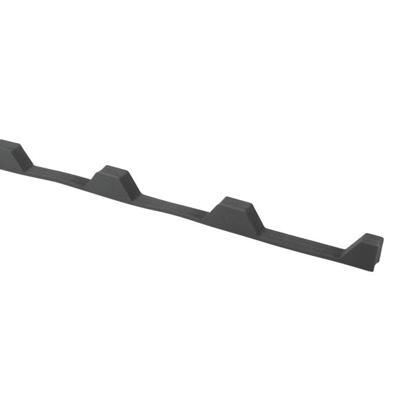 Profilfüller Traufe, Profil 35/207 20 mm Loch je Sicke, Stopfen bleibt im Profil