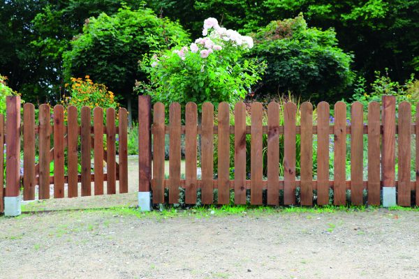 Frieslandzaun Fichte Hellbraun 180 x 80 cm, gerade VE = 020 – Bild 2