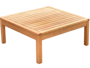 Ballina Gartenlounge, Eukalyptus Tisch, groß 72x72x31,5 cm VE = 000, FSC-zertifiziert (FSC 100%)
