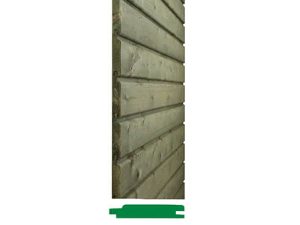 19,5X96 mm Fichte Rundkantenprofil -KDI- 10 mm Feder, 6 Stück, keine TN Länge 3,00 m